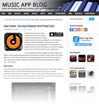Music App Blog Loopr Review